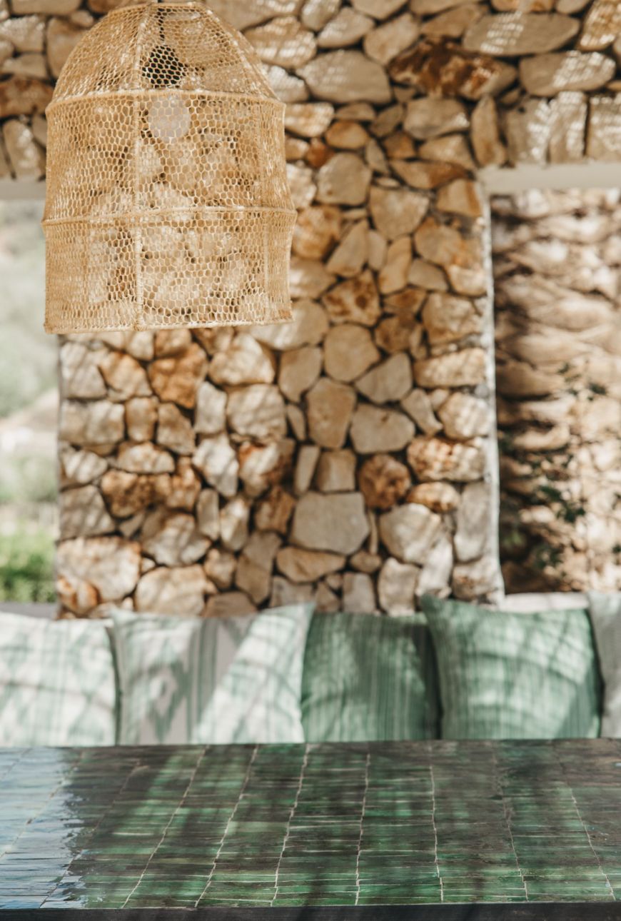 Detalle pared seca