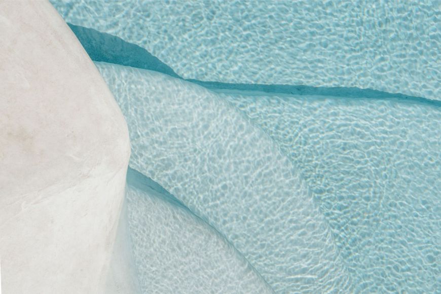 Detalle agua piscina